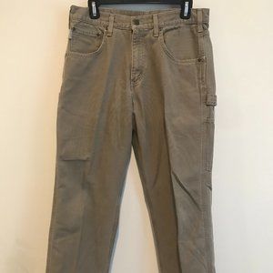 Carhartt Loose Fit Canvas Carpenter Pant Charcoal 32" x 30"